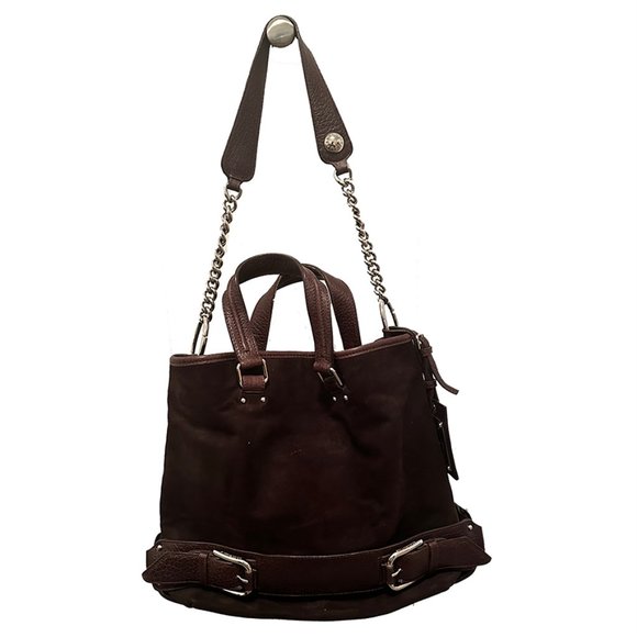 Dolce & Gabbana Brown Suede Miss Loop Bag - Picture 4 of 9